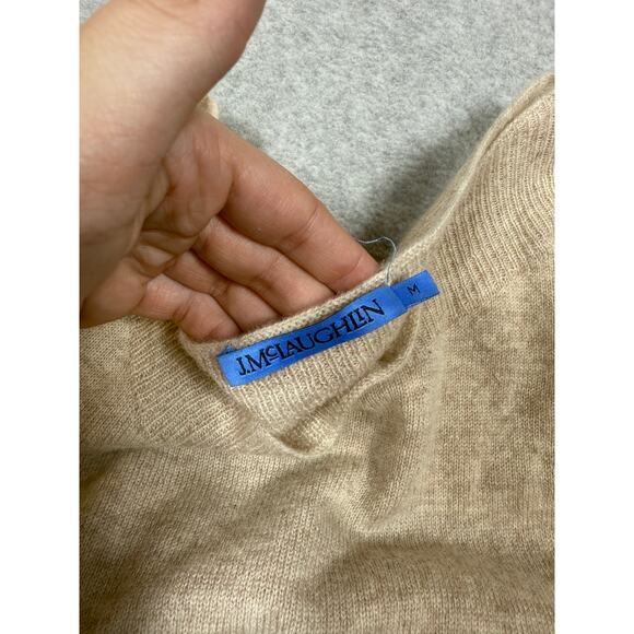 j. McLaughlin Womens Size M Cashmere Sweater Pullover - Picture 3 of 8